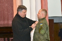 Вручение наград Арсеном Аваковым в рамках рабочего визита во Львовскую область