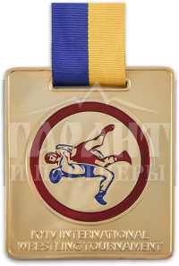 Медаль сувенірна "Бокс"