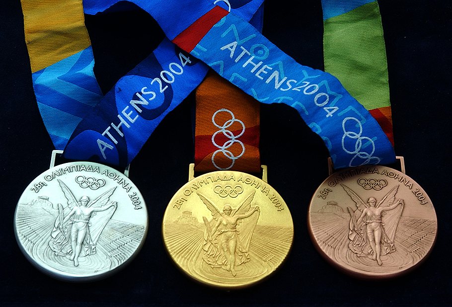 Комплект медалей "Афины 2004"