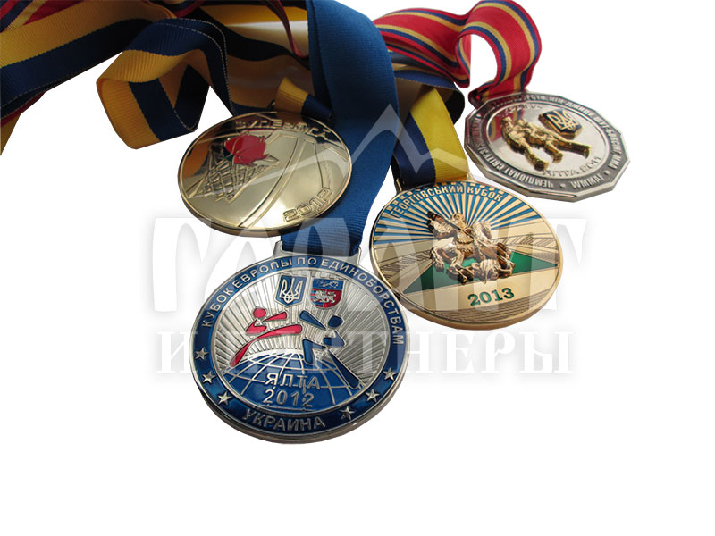 Медали, разработанные компанией "Гарант и партнеры" 