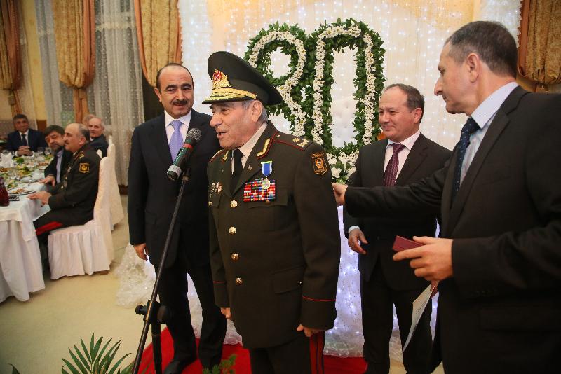 Экс-министр обороны Азербайджанской Республики отпраздновал 80 лет
