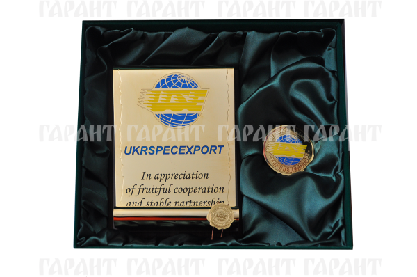 Комплект "Свиток з монетою" УкрСпецЕкспорт