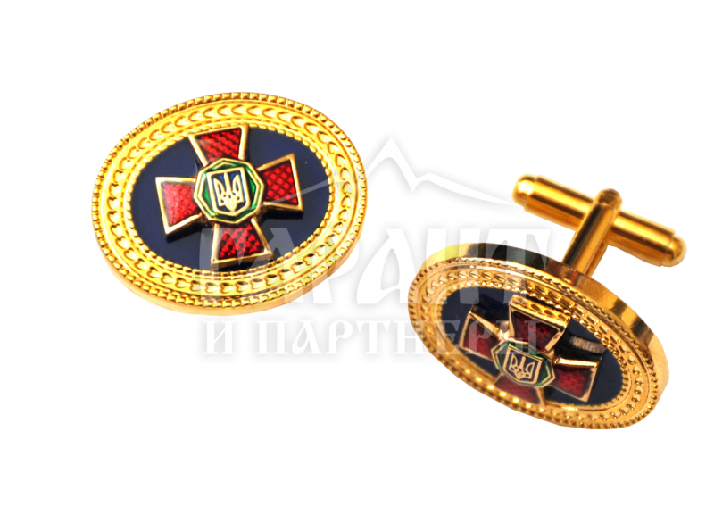 Запонки "Національна гвардія України"