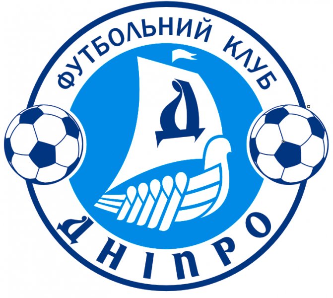 История эмблемы футбольного клуба "Днепр"