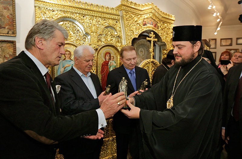 При участии трех Президентов состоялось торжественное открытие Музея Блаженнейшего Митрополита Владимира. 